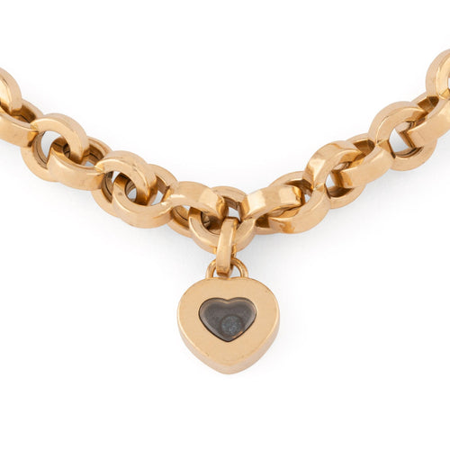 Bracelet Chopard - Bracelet Happy Diamonds en or jaune et diamant mobile 58 Facettes 1