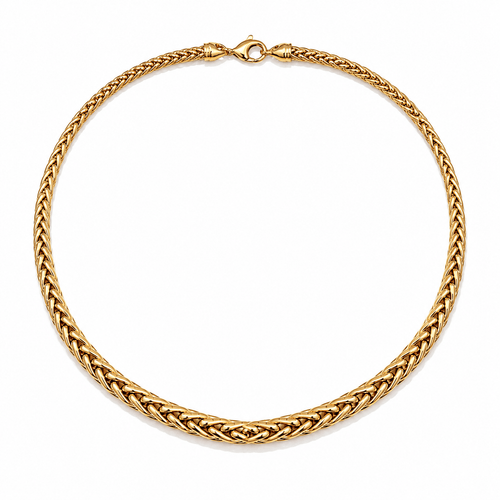 Collier Collier maille palmier en or jaune 58 Facettes 1.0001428/1