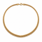 Collier Collier maille palmier en or jaune 58 Facettes 1.0001428/1