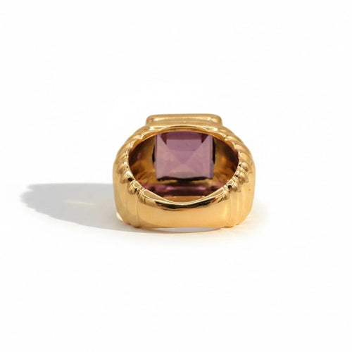 Bague 45 Bague Vintage - Or jaune et améthyste 58 Facettes 1.0001476/1