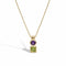 Collier Collier pendentif en or jaune, améthyste et péridot 58 Facettes 1.0001435/1 - 1.0001206/1