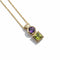 Collier Collier pendentif en or jaune, améthyste et péridot 58 Facettes 1.0001435/1 - 1.0001206/1