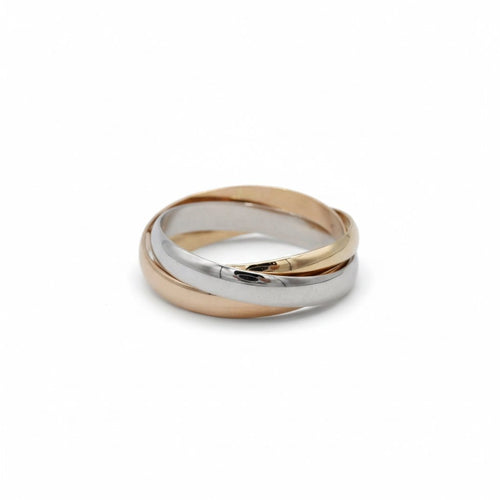 Bague 66 Trinity - Bague 3 ors 58 Facettes 1.0000807