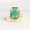 Bague 53 Bague - Émeraude de Colombie et diamants en or jaune 58 Facettes 61300084