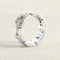 Bague 56 Cartier Maillon Panthère - Bague en or gris et diamants 58 Facettes OC-62100147