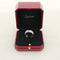 Bague 56 Cartier Maillon Panthère - Bague en or gris et diamants 58 Facettes OC-62100147