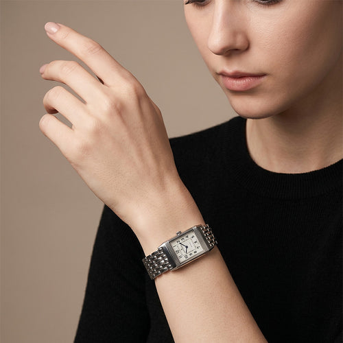 Montre Jaeger-LeCoultre Reverso Lady - Montre en acier 58 Facettes OC-68802050