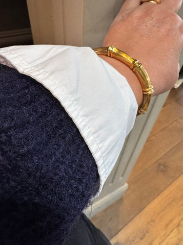Bracelet Cartier Bamboo - Bracelet en or jaune 18 carats 58 Facettes Bracelet