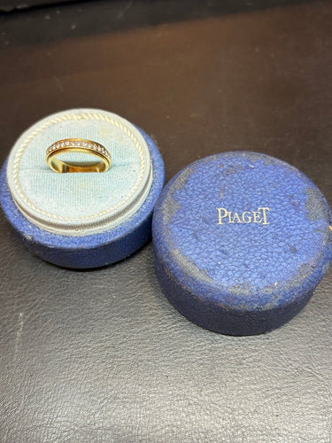 Bague 56 Piaget Possession - Bague alliance en or 18k et diamants 58 Facettes Piaget 1