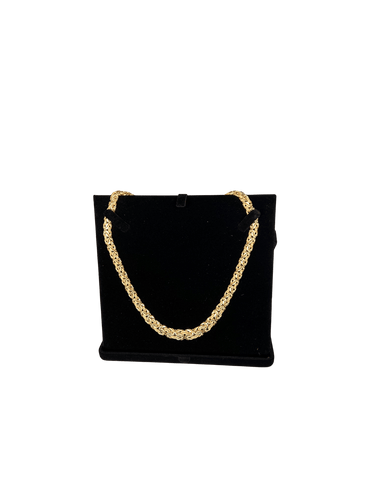 Collier Collier maille royale en or jaune 18 carats 58 Facettes N13