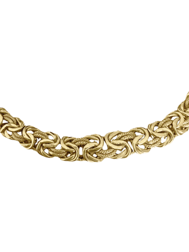 Collier Collier maille royale en or jaune 18 carats 58 Facettes N13