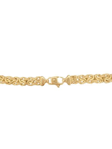 Collier Collier maille royale en or jaune 18 carats 58 Facettes N13