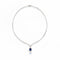 Collier Collier pendentif - Saphir et diamants en or blanc 58 Facettes 1.0001333/1
