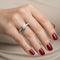 Bague 51 Bague - Diamants 1,21 ct en platine 58 Facettes 1.0001302/4