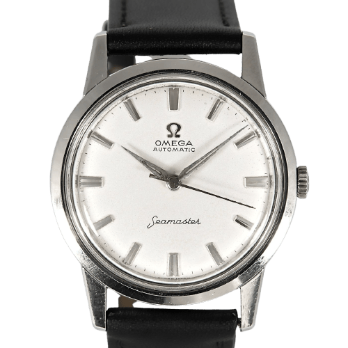 Montre Omega Seamaster - Montre en acier, cadran argent, automatique 58 Facettes A1140
