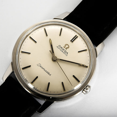Montre Omega Seamaster - Montre en acier cadran argent, mouvement automatique 58 Facettes A1178