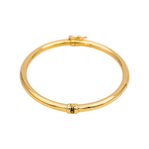 Bracelet Bracelet jonc en or jaune 750 58 Facettes 5458454RV