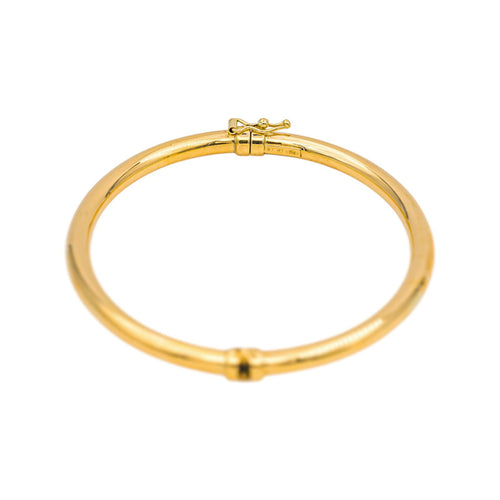 Bracelet Bracelet jonc en or jaune 750 58 Facettes 5458454RV