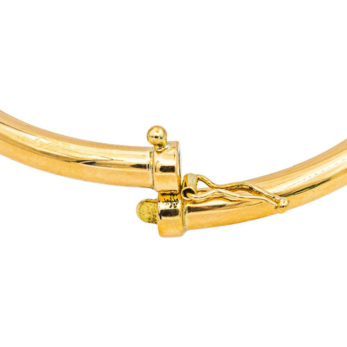 Bracelet Bracelet jonc en or jaune 750 58 Facettes 5458454RV