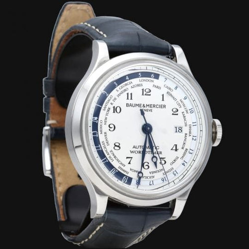 Montre Baume & Mercier - Montre Capeland automatique homme 58 Facettes MT46075