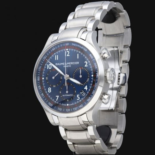 Montre Baume & Mercier Capeland - Montre automatique en acier 58 Facettes MT46083