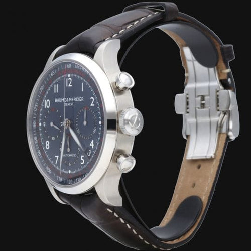 Montre Baume & Mercier - Montre Capeland en acier 58 Facettes MT46086