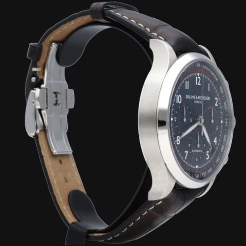 Montre Baume & Mercier - Montre Capeland en acier 58 Facettes MT46086
