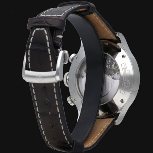 Montre Baume & Mercier - Montre Capeland en acier 58 Facettes MT46086