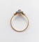 Bague 55.5 Bague marquise victorienne en or rose 18K et diamants 58 Facettes A07217