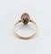 Bague 55.5 Bague marquise victorienne en or rose 18K et diamants 58 Facettes A07217