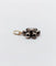 Pendentif Pendentif marguerite victorien en or 18k, argent, diamants taille rose 58 Facettes A07051