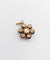 Pendentif Pendentif marguerite victorien en or 18k, argent, diamants taille rose 58 Facettes A07051