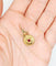 Pendentif Pendentif victorien en or rose 18k, grenat et décorations fleuries 58 Facettes A07105