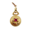 Pendentif Pendentif victorien - Pendentif en or rose 18k grenat, décorations fleuries 58 Facettes A07106