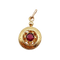 Pendentif Pendentif victorien - Pendentif or rose 18k grenat (circa 1890) 58 Facettes A07107