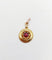 Pendentif Pendentif victorien - Pendentif or rose 18k grenat (circa 1890) 58 Facettes A07107