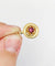 Pendentif Pendentif victorien - Pendentif or rose 18k grenat (circa 1890) 58 Facettes A07107