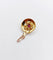 Pendentif Pendentif victorien - Pendentif en or rose 18k grenat 58 Facettes A07108
