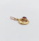 Pendentif Pendentif victorien - Pendentif en or rose 18k grenat 58 Facettes A07108