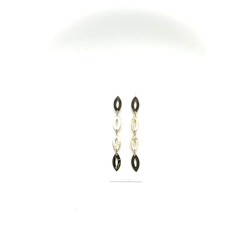 Boucles d'oreilles Boucles d'oreilles pendantes en or jaune 58 Facettes Z1351960