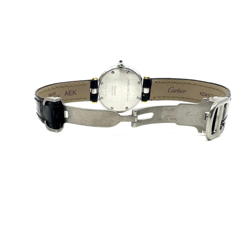 Montre Cartier Santos Vendôme - Montre dame bicolore en acier inoxydable 58 Facettes Z15B51809