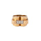 Bague 61 Bague Tank vintage en or jaune et 3 diamants 58 Facettes 1