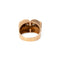 Bague 61 Bague Tank vintage en or jaune et 3 diamants 58 Facettes 1