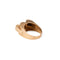 Bague 61 Bague Tank vintage en or jaune et 3 diamants 58 Facettes 1