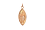 Pendentif Notre-Dame de Bonsecours - Médaille en or jaune 18 carats 58 Facettes 3373