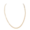 Collier Collier chaîne fine en or jaune 18 carats 58 Facettes V21