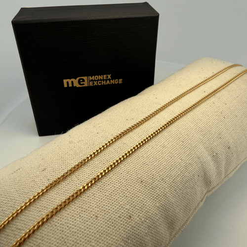Collier Collier chaîne fine en or jaune 18 carats 58 Facettes V21