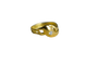 Bague 55 Bague serpent en or jaune 18 carats sertie d’un diamant 58 Facettes Ref2072