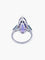 Bague 53 Bague améthyste et spinelles en or blanc 58 Facettes