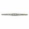 Broche B. Noury Mauboussin - Broche barrette Art déco en platine et diamants 58 Facettes